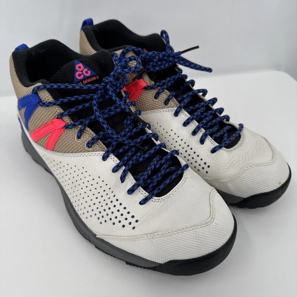 Nike ACG‎ Okwahn 2 'Sail Racer Blue' Fashion Casual 525367 100 Size 11.5